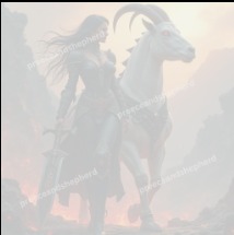 Anime Warrior Girl Arts