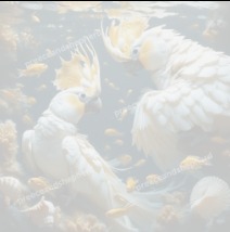 Fantasy Ocean Birds Art